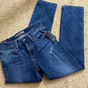 Joe’s jeans straight crop kesari denim jeans size 24, NWT